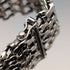1975 British Vintage Sterling Silver Gate Style Bracelet, 57g, PM