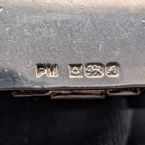 1975年 英国ヴィンテージ 純銀製 ゲートスタイル ブレスレット 57g PM