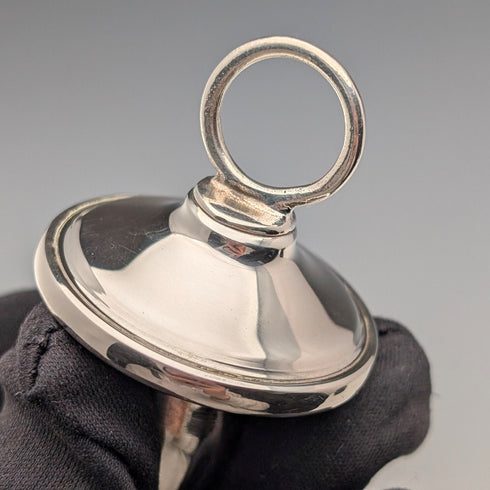 British Vintage Sterling Silver Pacifier, 19g, Carr's of Sheffield