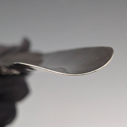 1892 British Antique Sterling Silver Shoehorn, 70g, Norman Marshall