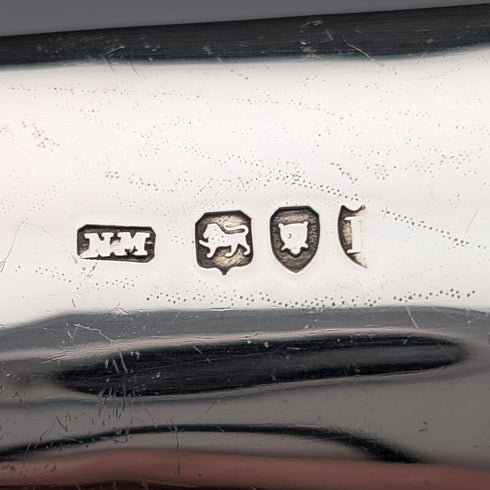 1892 British Antique Sterling Silver Shoehorn, 70g, Norman Marshall