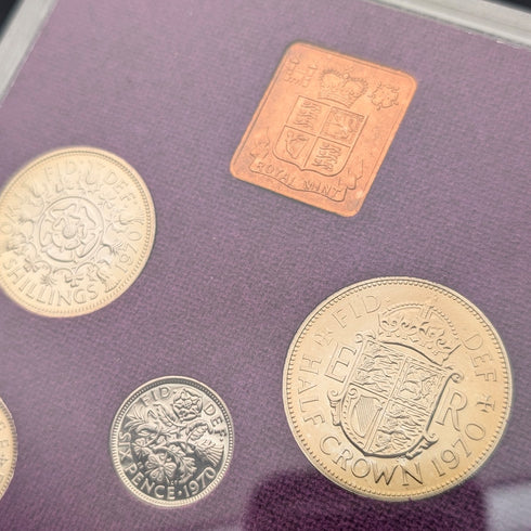 1970年 英国 貨幣制度10進法化前 硬貨コイン8枚セット Royal Mint