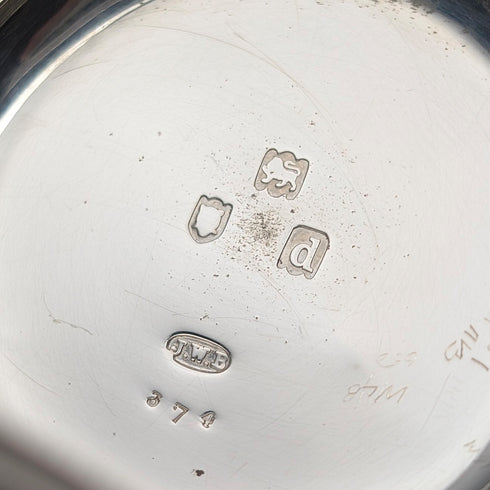 1899年 英国アンティーク J.W.Benson BANK 懐中時計 純銀オープンフェース 動作良好