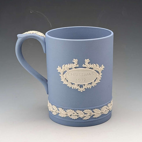 1972 British Wedgwood Jasperware Christmas mug