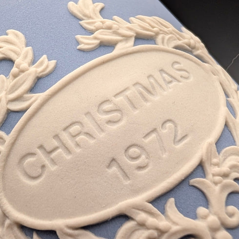 1972年英國韋奇伍德碧玉瓷聖誕馬克杯