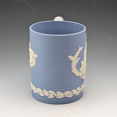 1972年英國韋奇伍德碧玉瓷聖誕馬克杯