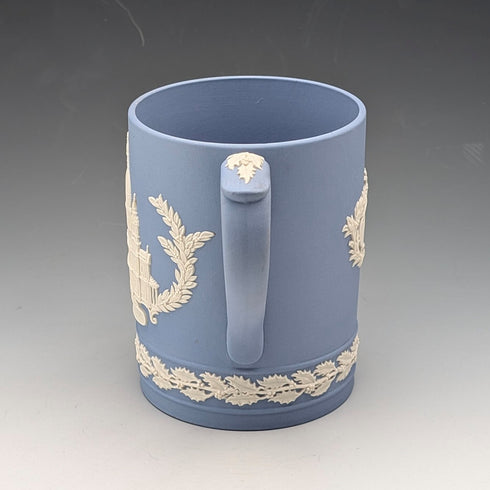 1972年英國韋奇伍德碧玉瓷聖誕馬克杯