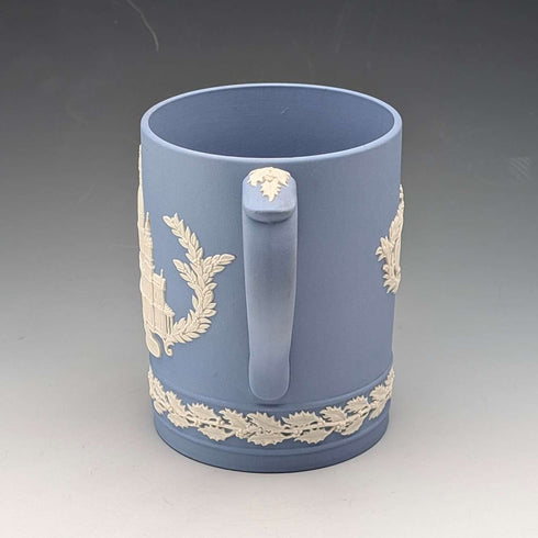 1972 British Wedgwood Jasperware Christmas mug