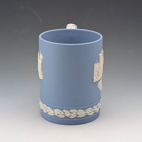 1976年 英国ウェッジウッド ジャスパーウェア製 クリスマスマグカップ