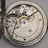 Antique Longines pocket watch, circa 1912, floral decoration, silver-sided hunter case, in good working order.