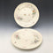 French Antique Japonism Design Hard Ceramic Side Plate Pair ①