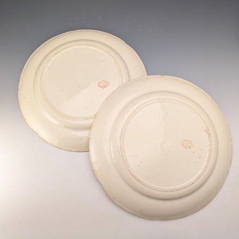 法式復古日式設計硬質陶瓷餐盤一對 ②