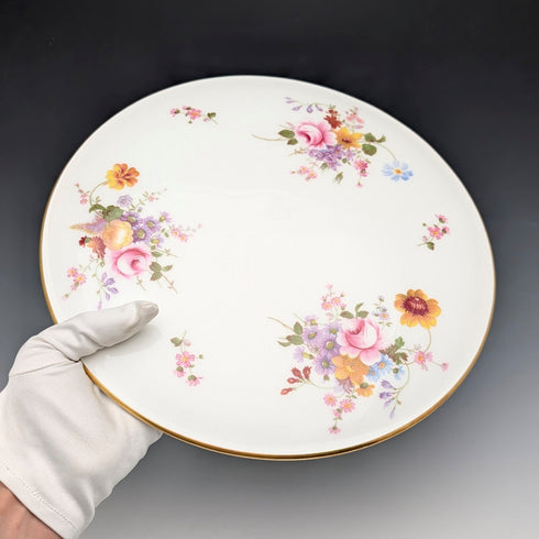 英国ヴィンテージ ボーンチャイナ製 ティーポットスタンド ロイヤルクラウンダービー