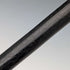 1904年 英国アンティーク ブラックシャフト ホーンクラッチハンドル 純銀装飾 ステッキ 杖 90cm