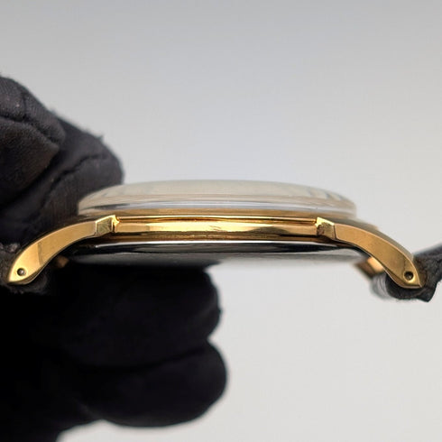 1950年代 スイス MOVADO 紳士用腕時計 15石機械式 金張りケース 動作良好