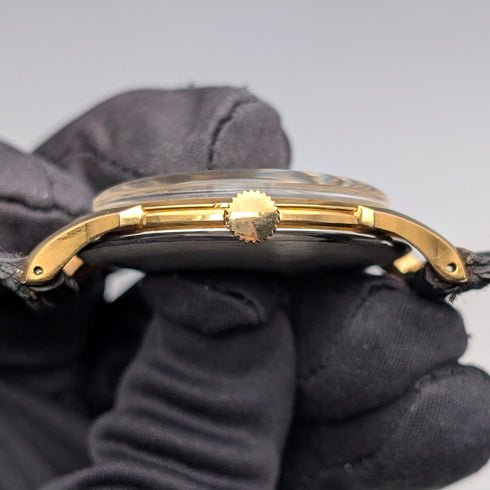 1950年代 スイス MOVADO 紳士用腕時計 15石機械式 金張りケース 動作良好