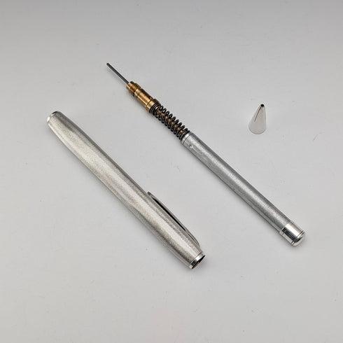 German Vintage 800 Silver Knock-Style Mechanical Pencil, REH