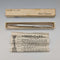 British Vintage Yard O' Red Rhodium Plated Push-On Mechanical Pencil with Paper Box and Instructions