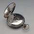 Circa 1919 Antique Longines Pocket Watch, Pure Silver Open Face, Working Good Condition