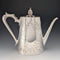 Antique British silver plate coffee pot, circa 1887, Mappin & Webb