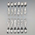1975 St. Paul's Cathedral Apostle Set of 12 Pure Silver Teaspoons and a Pure Silver Medal, 457g Total, Wooden Case, Toye, Kenning & Spencer