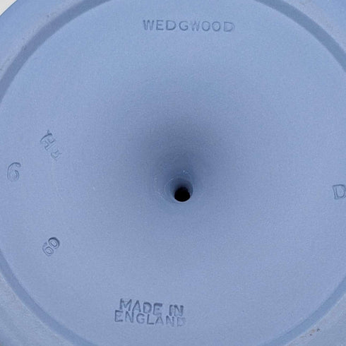Vintage British Wedgwood Jasperware Tazza in Pale Blue