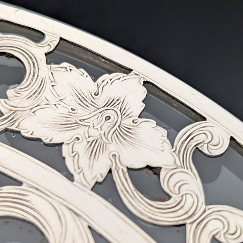 20世紀前半 米国 シルバーオーバーレイ トリベット Webster Company