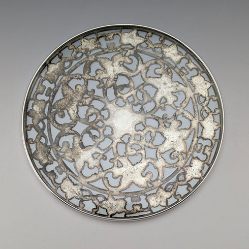 20世紀前半 米国 シルバーオーバーレイ トリベット Webster Company