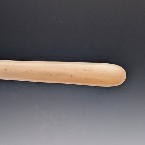 1900年 英国アンティーク 白蝶貝ハンドル 純銀ブレード 小型フォーク William Devenport