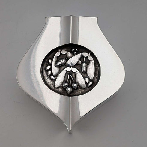 British Vintage Sterling Silver Small Trinket Box by Keith Smith