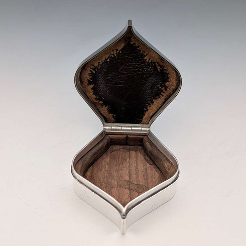 British Vintage Sterling Silver Small Trinket Box by Keith Smith