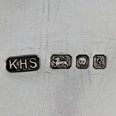 British Vintage Sterling Silver Small Trinket Box by Keith Smith