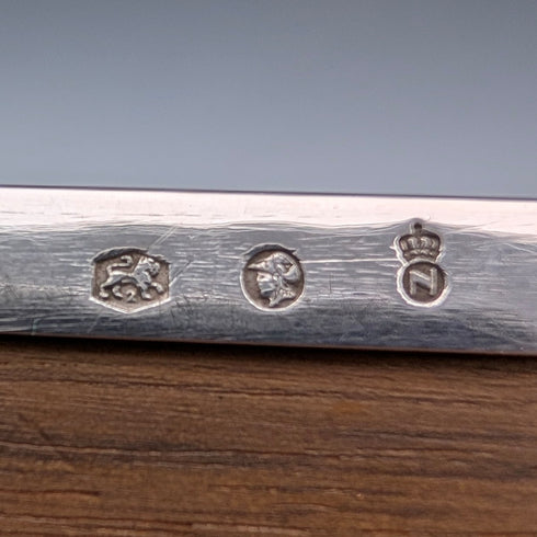 1948年 オランダヴィンテージ シルバー製 シガレットボックス ウッドインナー