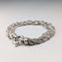 Italian Vintage Sterling Silver Multi-Twist Chain Bracelet, 28g, MILOR
