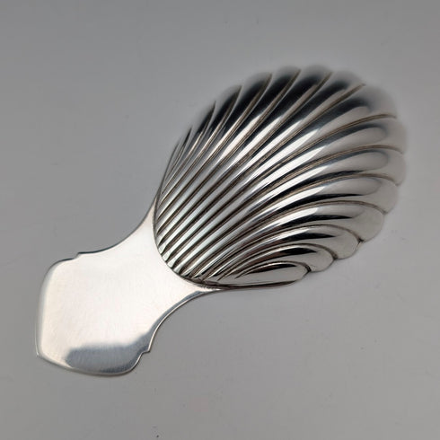 1978 British Vintage Sterling Silver Tea Caddy Spoon, 20.5g, A Chick & Sons Ltd, Case Included