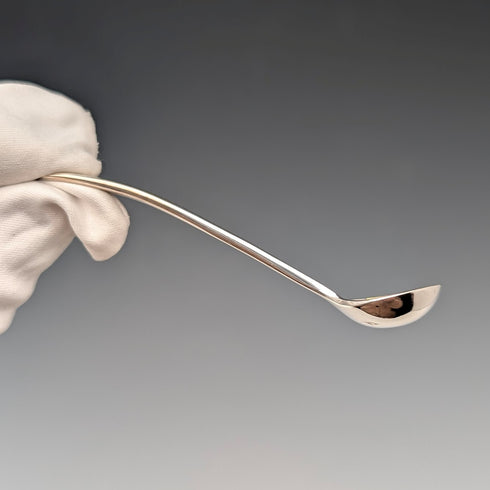 British Vintage Frog Design Sterling Silver Salt Cellar, 131g Total, CCP