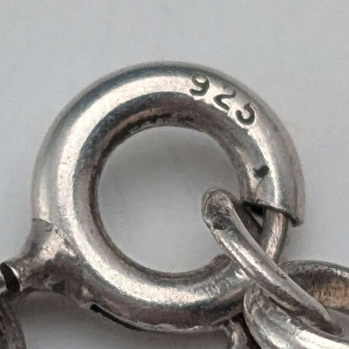 Vintage Sterling Silver Fine Ethnic Chain Necklace, 46cm, 29g