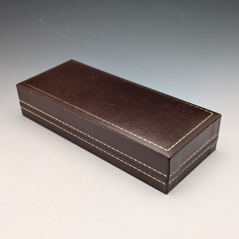 German vintage Dunhill base metal ballpoint pen case with cloth