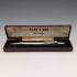 1962 British Vintage Yard O' Red Sterling Silver Push-On Mechanical Pencil with Case