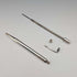 1962 British Vintage Yard O' Red Sterling Silver Push-On Mechanical Pencil with Case