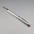 1959 British Vintage Yard O' Red Sterling Silver Hexagonal Push-On Mechanical Pencil