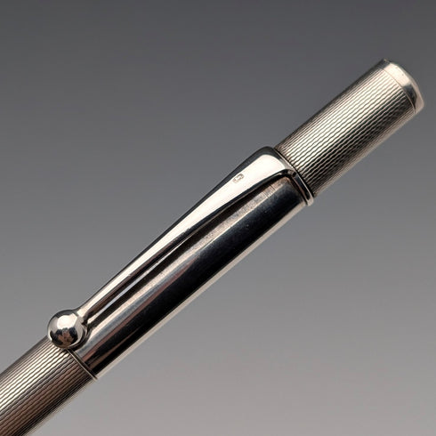 1947 British Vintage Sterling Silver Push-Pull Pencil William Manton
