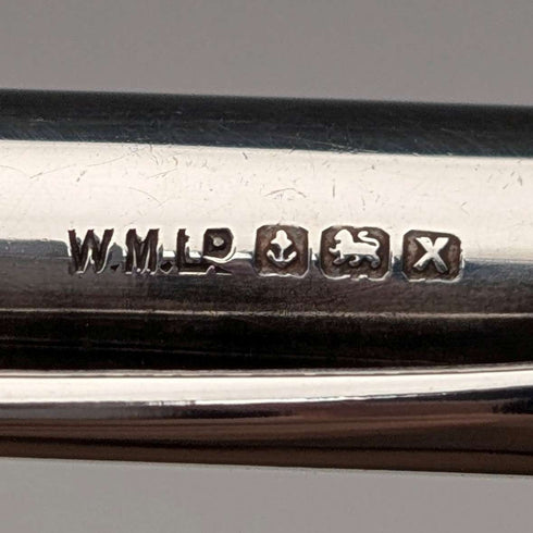 1947年 英国ヴィンテージ 純銀製 推進式ペンシル William Manton