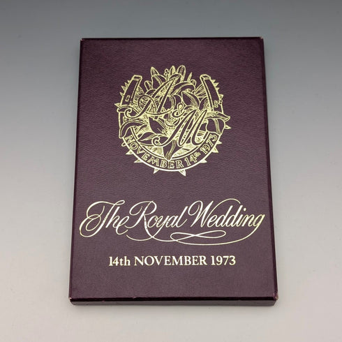 1973 Princess Anne's Wedding Commemorative Pure Silver Coin 6-Coin Set, Silver Weight 50g, Ppbjoy Mint ltd