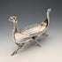 Nordic Vintage 830 Sterling Silver Viking Longship Miniature 167g