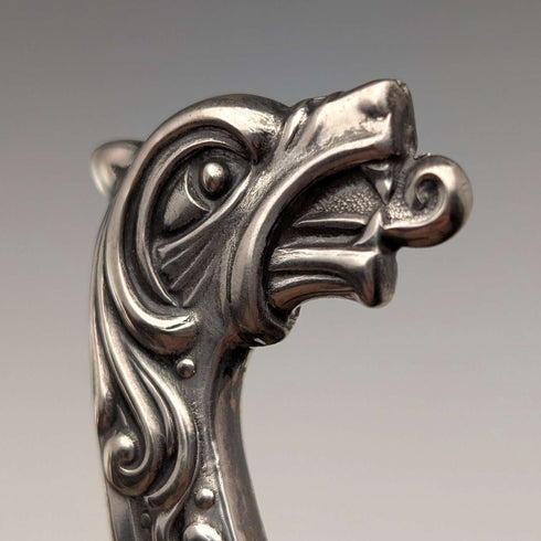Nordic Vintage 830 Sterling Silver Viking Longship Miniature 167g