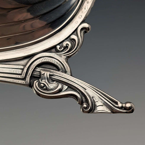 Nordic Vintage 830 Sterling Silver Viking Longship Miniature 167g