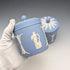 Pair of Vintage British Wedgwood Jasperware Tea Caddy Boxes