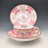 1920s British Minton Teacup Trio Pink Cockatrice, special order for Meyer Emporium (5)