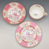 1920s British Minton Teacup Trio Pink Cockatrice, special order for Meyer Emporium (5)